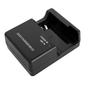 Quick Charger for Nikon EN-EL9 EN-EL9a Battery Camera, black